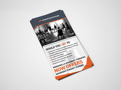 Dl Flyer brand branding clean dl flyer graphic design simple single side