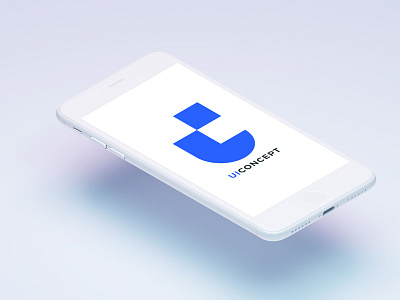 Ui Concept app brand branding design i inspiration letter logo mark trademark u ui