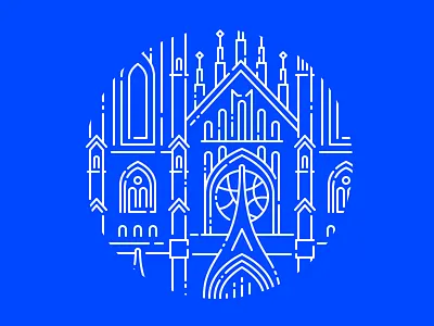 Temple architecture art building icon illustration line linear temple ukraine