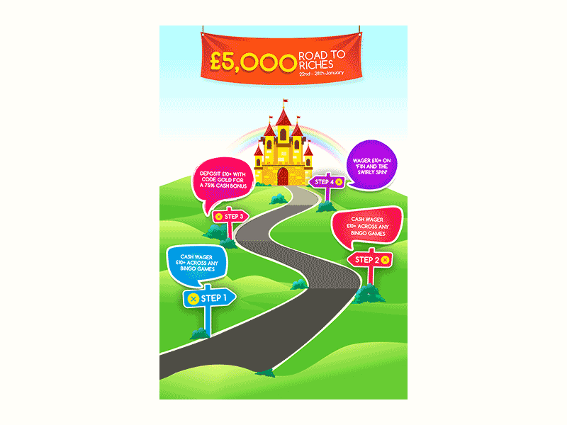 Bingo promotions bingogame colors creative game promotions ui ux visual design