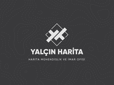 Yalçın Harita - Logo Design construction engineer logo map turkey