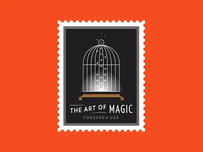 USPS pt. V bird cage disappear magic magician stars trick usa vanish