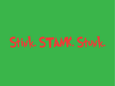 The Grinch christmas grinch type typography