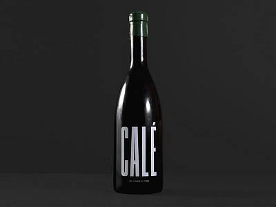 Cale graphic design packaging typography