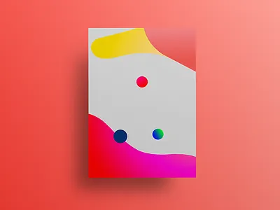 Happy Holiday Season | From /neim/ abstract christmas colors design flat gradient graphics greeting card inspiration merry xmas shapes simple