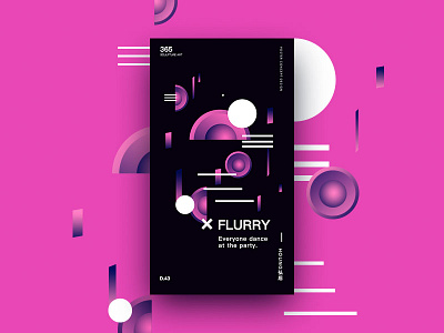 Rock creative gradient illustration interface poster printing ui illustrator wallpaper