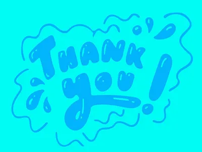 Thank you lettering exploring illustration lettering new