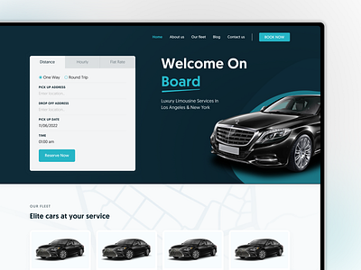 Luxury Car Rental and Driver Service Website - Silimo car rental website checkout design driver landing limousine luxury car product design rental ui ui design ux ux design website