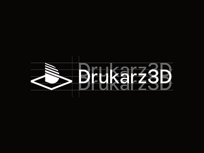 Drukarz 3D branding creative design designer graphic graphic design graphicdesign illustration logo