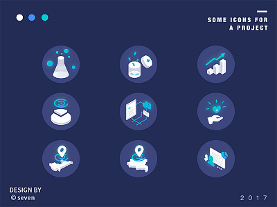 Line Icons 2.5d ui and cool icon icons lines science technology