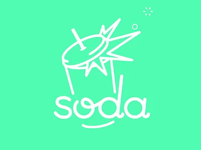 Atelier Soda - bubbles explosion fun soda vector