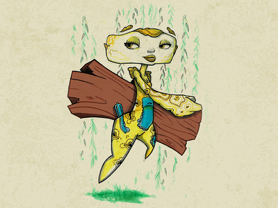 Wood Fairy character design