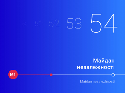 Countdown timer in the subway bar blue dailyui line metro progress progress bar subway time timer