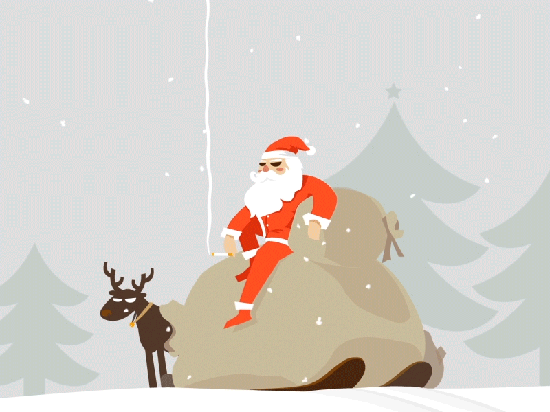 Take a break christmas gif