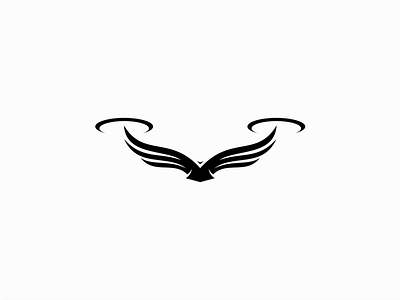 Falcon aerial branding design drone falcon logo mark