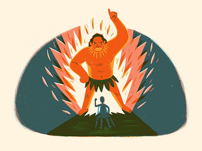 Courage illustrarion