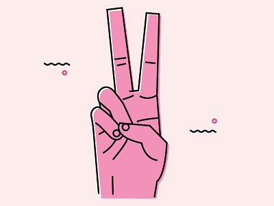 Two Dribbble Invites dribbble fingers hand invite victory