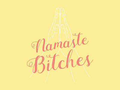 Namaste illustration india namaste puja type