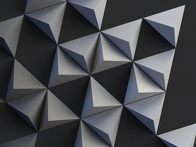 *** c4d cinema 4d daily render geometry minimal redshift tetras