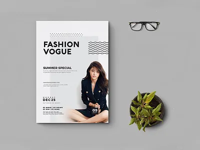 Fashion Flyer catwalk clothing elegant fashion fashion flyer fashion show glamour photoshoot show style stylish trends