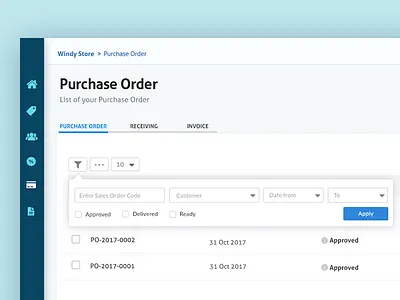 Search Filter for POS app desktop app e commerce filter filtering interface design point of sale pos search search filter ui design user interface website