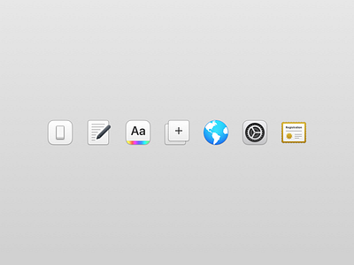 New VoodooPad - Preference Icons icon mac app mac icons macos preference icons prefs voodoopad