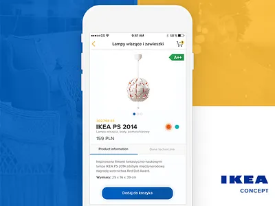 Ikea product screen concept app e commerce furniture ikea interior landing product redesign shop
