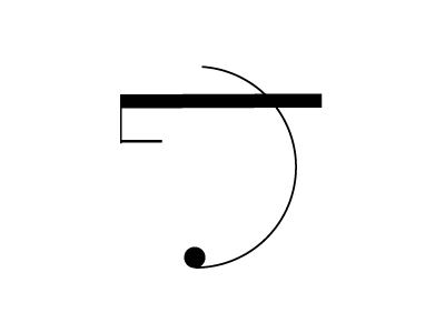 Kinetic "D" alphabet animation motiongraphics typography