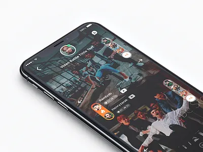 Challenge your friends and interact in video app battle friends iphonex video vote