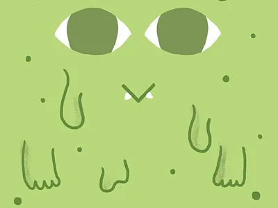 Slime guy booger green guy halloween slime