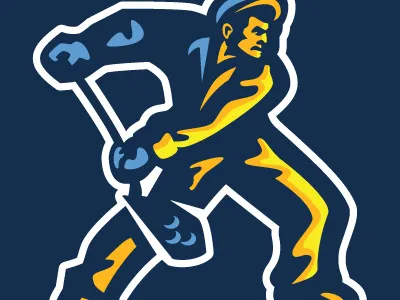 Coal Stoker coal logo sport stoker vector worker