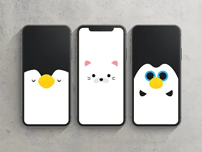 Plushy Wallpapers adorable cute graphics illustration lockscreen plush soft toy vector