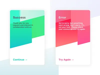 Daily UI challenge #011 — Flash Message dailyui design error interface message mobile popup success ui ux