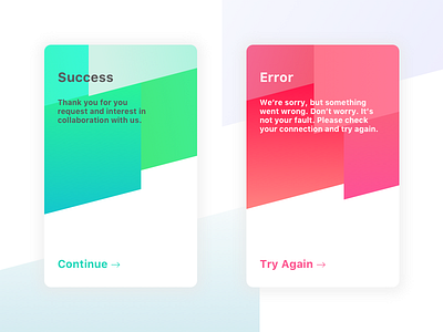 Daily UI challenge #011 — Flash Message dailyui design error interface message mobile popup success ui ux