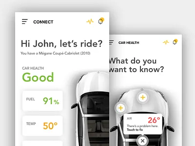 Connect App 2.0 app design ui design ux