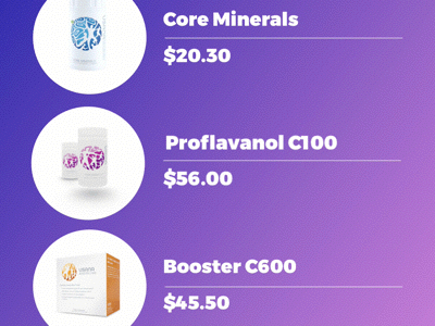 USANA Product Cards ecommerce microinteractions principle ui ux