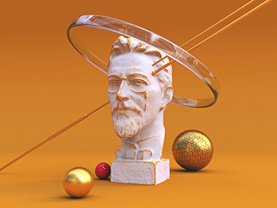 Three Sisters 3d abstract cinema4d digital art octane render