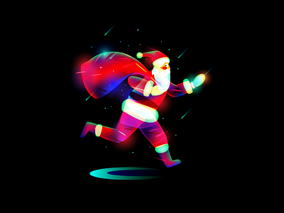 Running Santa christmas fitness run santa x mas