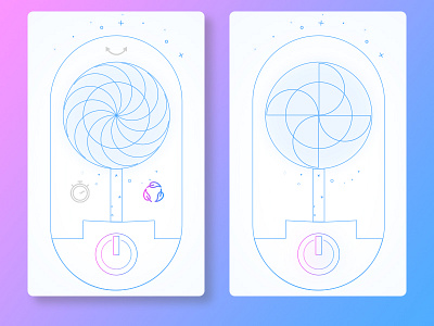 Intelligent electric fan ui interface ux design