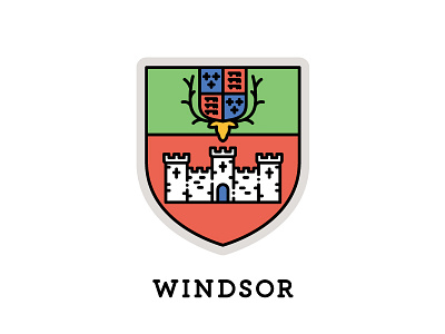 Windsor, England castle coat of arms crest england fortress heraldry queen shield stag uk united kingdom windsor