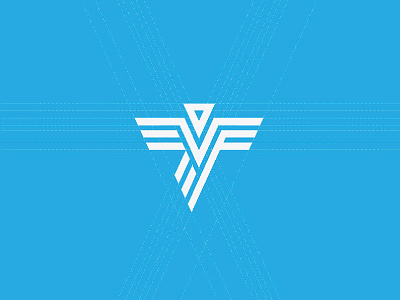 Logo Process For Falcon Paymasters Company character design elegant falcon logo modern monoline process