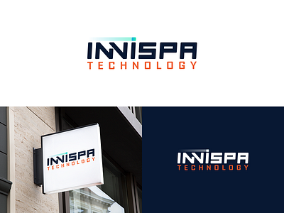 Invispa Logo logo design prototyping uiux
