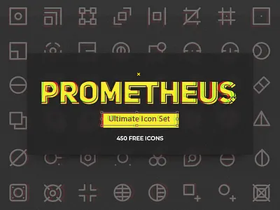 Prometheus Free Icon Set ai free freebie icon pack set sketch vector