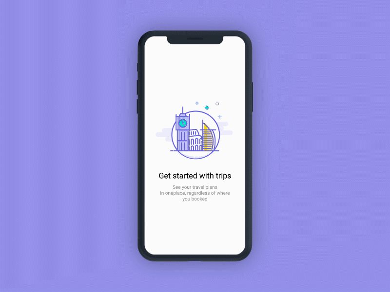 User onboarding for travel agency app android animation clean download freebie ios mobile onboard travel