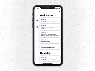 To Do List app design ios 11 minimal mobile to do list ui ux