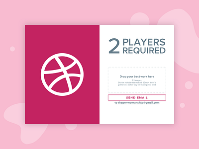 2 invites to giveaway draft dribbbleinvite illustration poster