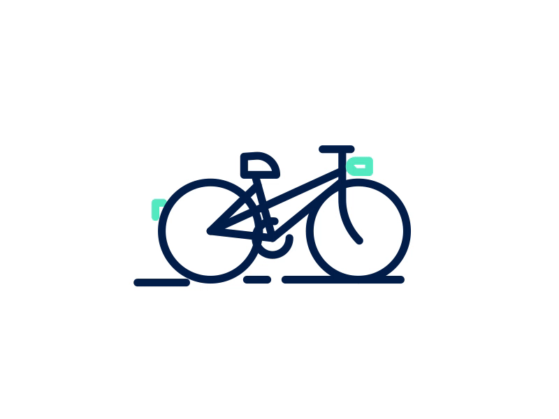 VBB logo animation animation bike blog bordeaux cowork motion design