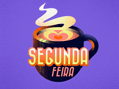 Days of the Week · Snapchat Geofilter · brazil coffee cup digital doodle geofilter icon monday snapchat sticker ux week