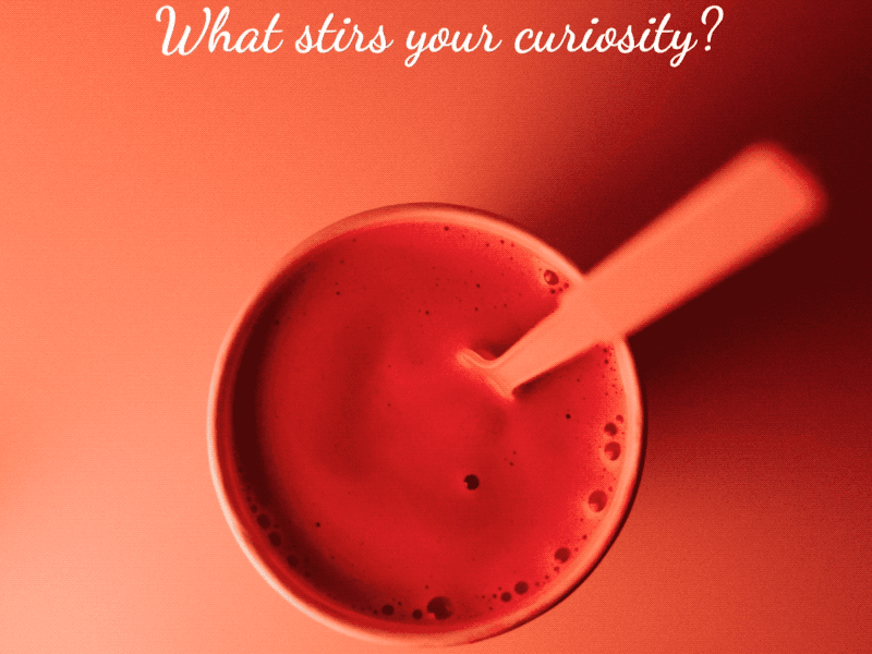 Coffee Stir Curiosity donation kid entrepreneur nonprofit plotagraph