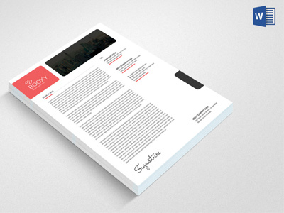 Professional Letterhead Templates Psd agency blue business business flyer clean company